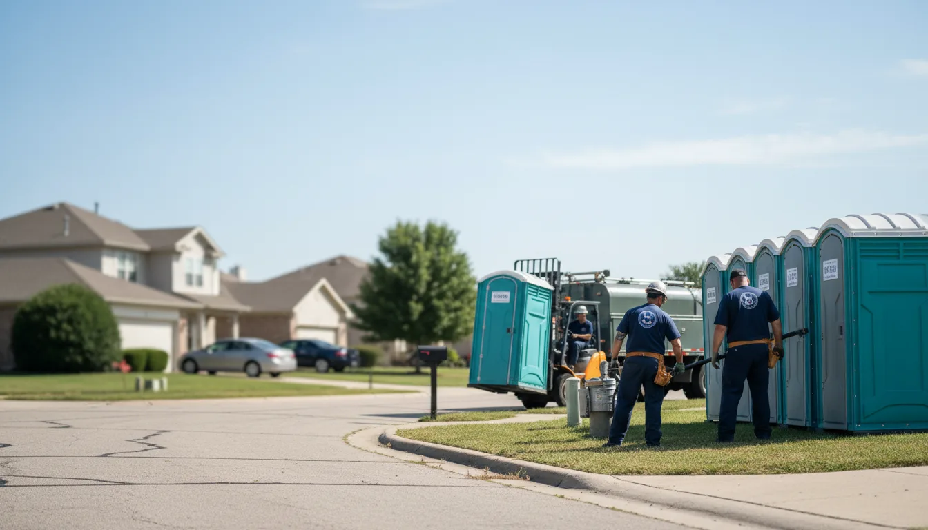 Porta Potty Rental in Plano, IA near me